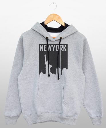 Moletom Cinza<br>New york