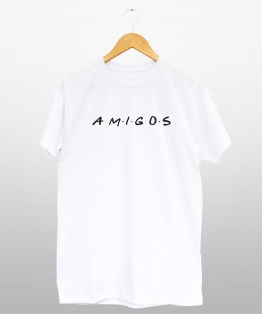 Camiseta Reta<br>Amigos