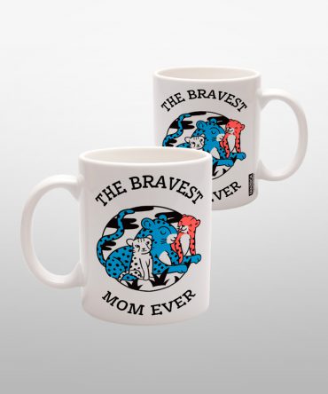Caneca Branca<br>The bravest mom ever