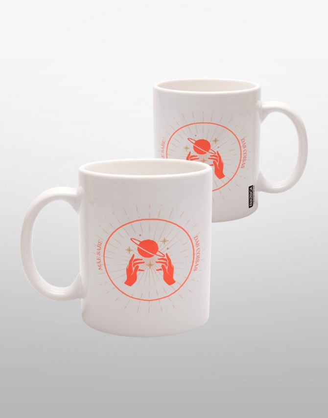 Caneca Branca<br>Mãe sabe das coisas 2