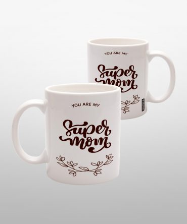 Caneca Branca<br>Super mom
