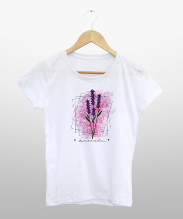 Camiseta Acinturada<br>Lavanda