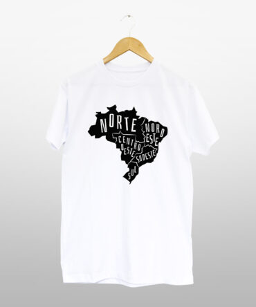 Camiseta Reta <br>Brasil