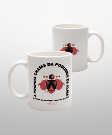 Caneca Branca<br>Áries