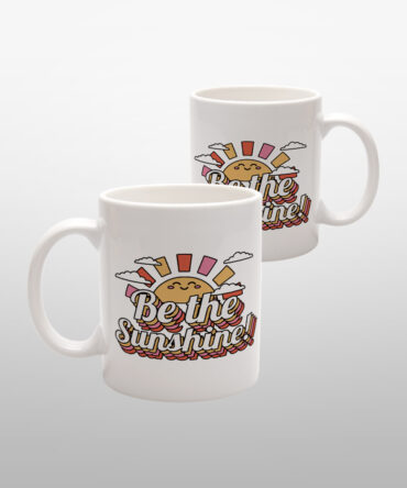 Caneca Branca<br>Be the sunshine