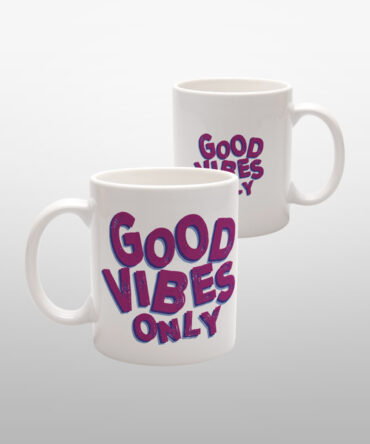 Caneca Branca<br>Good vibes only