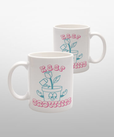 Caneca Branca<br>Keep Growing