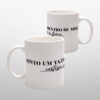Caneca Branca<br>Sinto um vazio