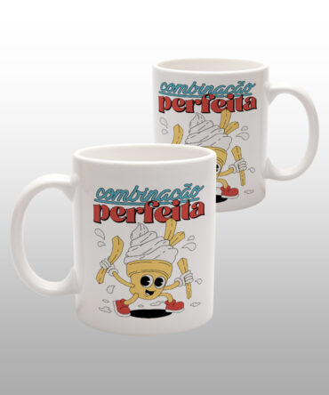 Caneca Branca<br>Combinação perfeita