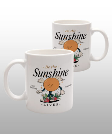 Caneca Branca<br>Be the sunshine