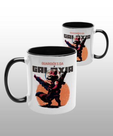 Caneca Alça Colorida <br>Guardiões da Galáxia