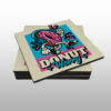Porta Copo Quadrado<br>Donut worry