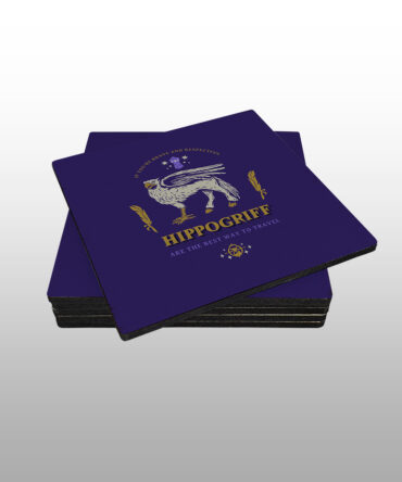 Porta Copo Quadrado<br>Hippogriff