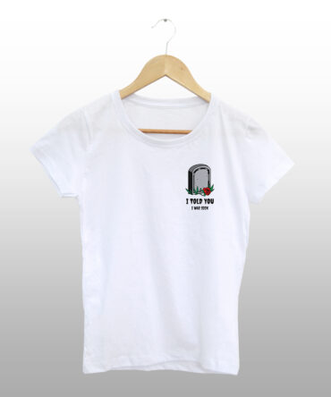 Camiseta Acinturada<br>I told you i was sick