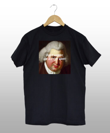 Camiseta Reta <br>Don't worry we all cry soon